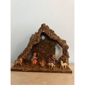 Vintage Italian Nativity Scene Christmas Decor